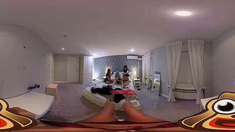 Girls Only Orgy in POV - VirtualPorn360