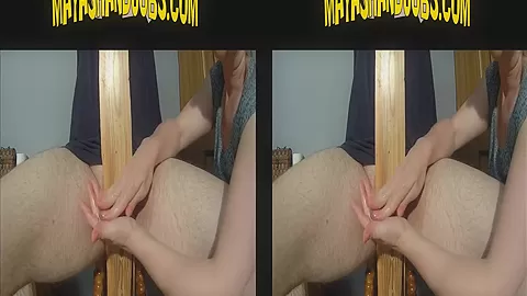 Maya in Exposed Cock And Balls Cumming Twice - MayasHandjobsVR