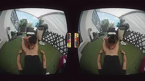 Elke in Elke's Terrace Fuck.... - AmateurVR3D