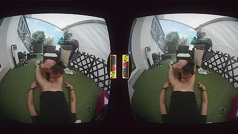 Elke in Elke's Terrace Fuck.... - AmateurVR3D