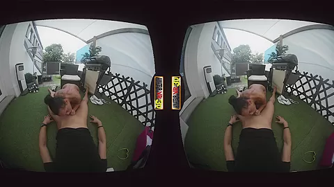 Elke in Elke's Terrace Fuck.... - AmateurVR3D
