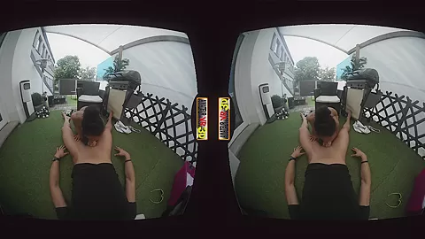 Elke in Elke's Terrace Fuck.... - AmateurVR3D