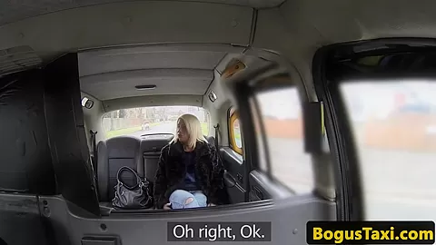Real british taxi babe bentover and fucked