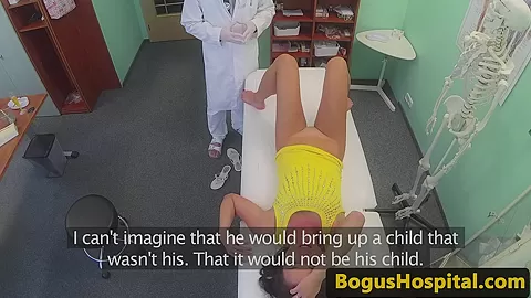 European patient creampied by doctor
