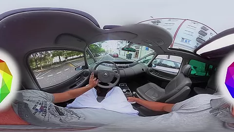 Natalie Cherie in Car Sex Adventure - HoliVR