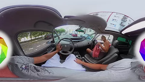 Natalie Cherie in Car Sex Adventure - HoliVR