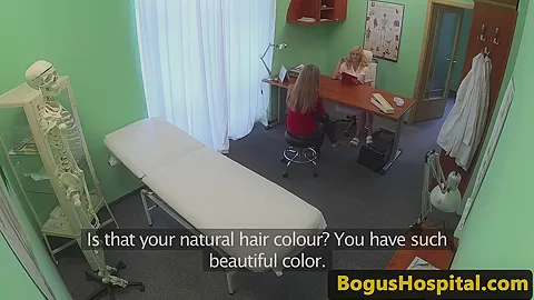 Euro nurse pussylicking lucky patients cunt