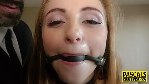 Kinky sub gets fingered