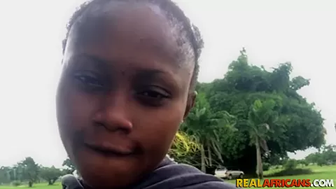 Thick Busty Nigerian College student 18+ Meets Fboy After Class!