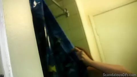 Hot Brunette with big tits wearing lingerie
