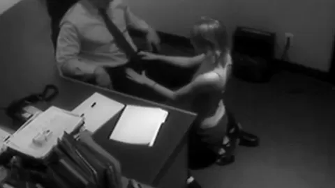 Dick sucking teen 18+ slut gets on her knees