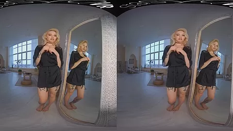 VR porn - Bad Girls Wear Black - StasyQVR