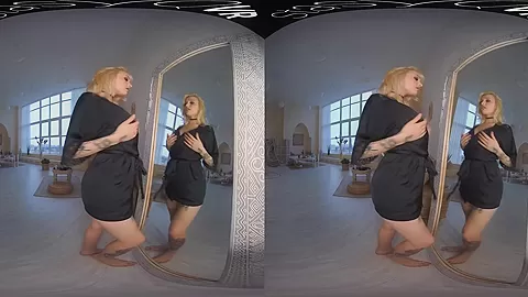 VR porn - Bad Girls Wear Black - StasyQVR