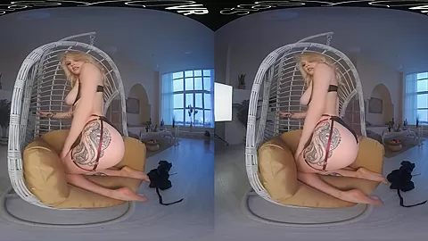VR porn - Bad Girls Wear Black - StasyQVR