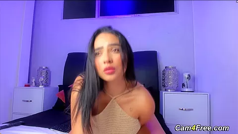 Solo Babe Fucks With Her Pussy With Her Dildo