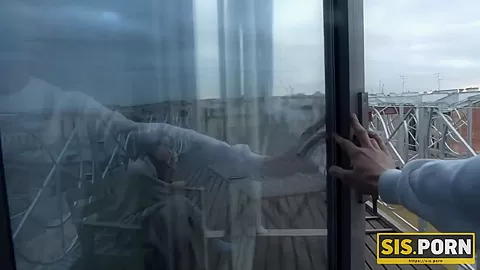 SIS.PORN. Remarkable teen 18+ enjoys smoking and banging with her stepbro