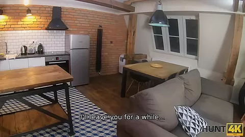 HUNT4K. teen 18+ couple has no money and is ready to sell anything