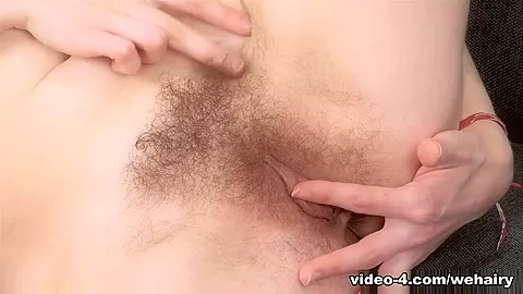 Nata masturbates after some light painting - WeAreHairy