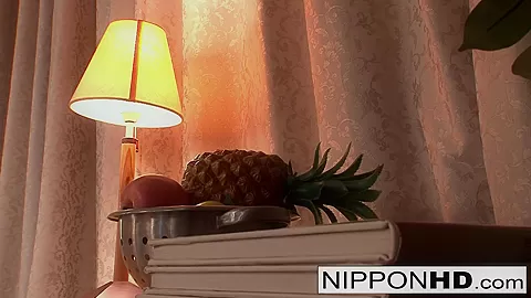 Super Cute Japanese Babe Lets Him Play With Her Pussy - NipponHD