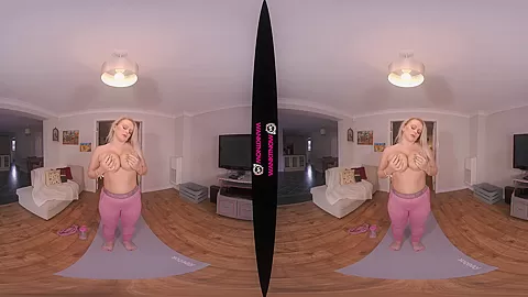 Wanking Up A Sweat - Spying on your Busty Stepsister