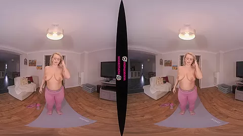 Wanking Up A Sweat - Spying on your Busty Stepsister