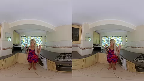 Deal With The Landlord; Solo MILF Blonde - SexLikeReal