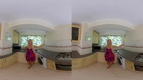 Deal With The Landlord; Solo MILF Blonde - SexLikeReal