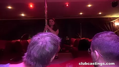 Single Step mother on her first Day at a Strip Club - Clubcastings