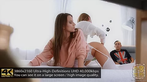 Luxurious Amazing Threesome - Madeline - Kin8tengoku