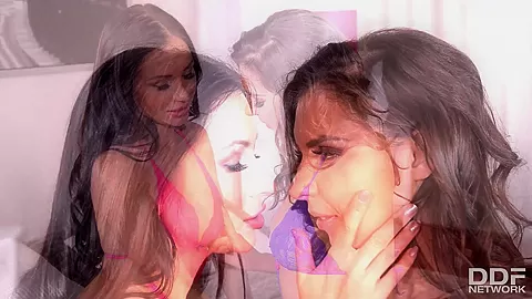 Luxe Lovers - Lingerie Clad Lesbians - PornWorld