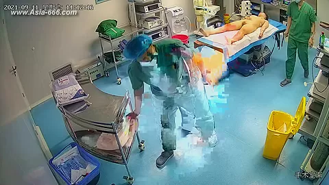 Peeping Hospital patient.12