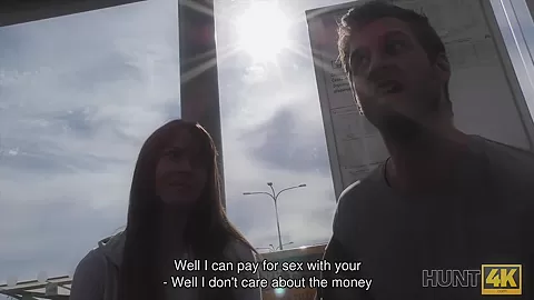 HUNT4K. Hunter helps teens 18+ to rent a room and bangs colleen for that