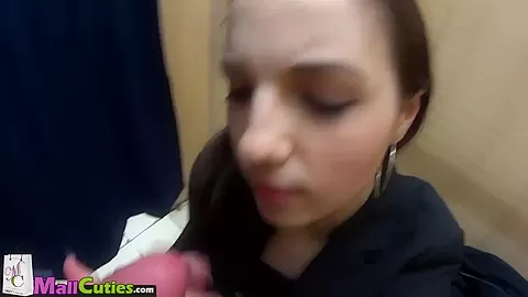 Brunette with small tits is fucking