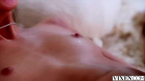 VIXEN Sexy Natalia can't keep her hands off her boss Mick