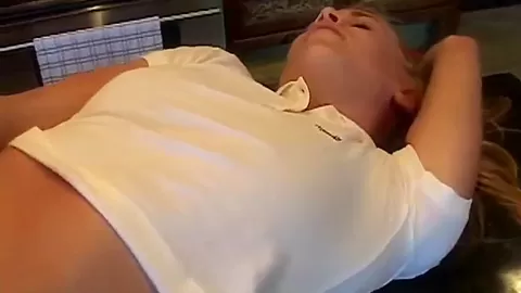 Randy petite solo teen 18+ fingers her sweet pussy