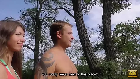 HUNT4K. Boy for cash let stranger try anal sex with his girlfriend