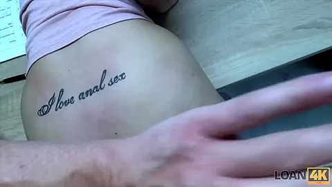 LOAN4K. It's not a casting but Kristy's pussy is fucked on camera