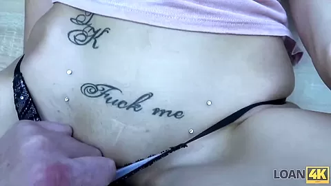 LOAN4K. It's not a casting but Kristy's pussy is fucked on camera