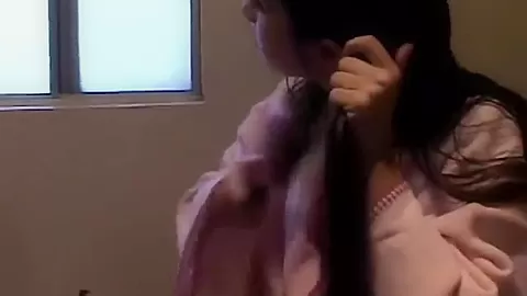 Chloe fondles and fingers her pussy