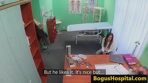 Euro sucks doctor in office after fucking