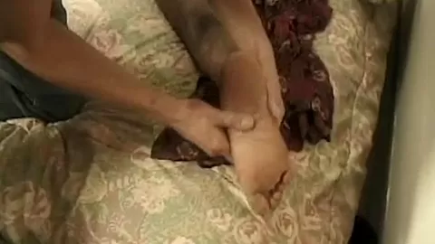 Sexy Massage And Belly Jiggle For Huge Black BBW