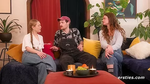 2 Horny Couples Shoot A Hot Porn Video