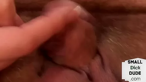 Tiny cock mistresses wanking and sucking in threesome