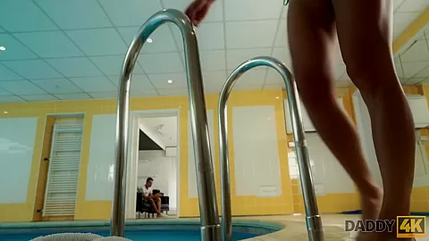 DADDY4K. BF was out of house so slut decided to have fun with Step daddy