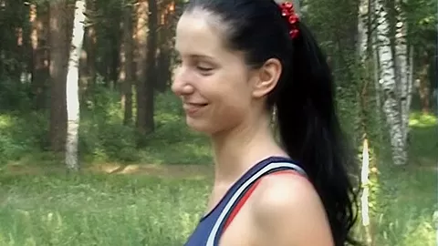 Yulia in outdoor free porn showing amateur couple having sex