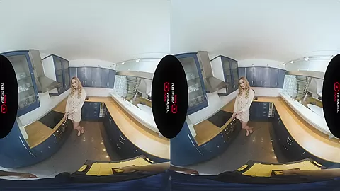 Helping Hand - Fucking the Hot MILF in the Kitchen