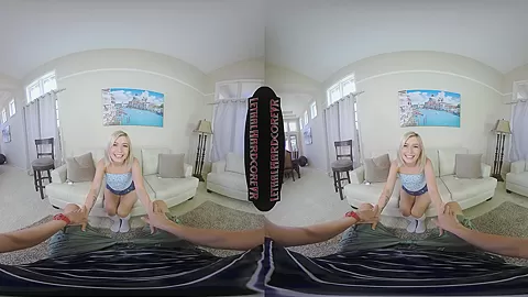 Minxx Celebrates Her Anniversary With A Creampie - Cute Blonde Teen Hardcore POV VR