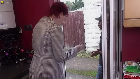 Naughty British Mature Lady Gets A Big Hard Black Cock To Please Her - MatureNL