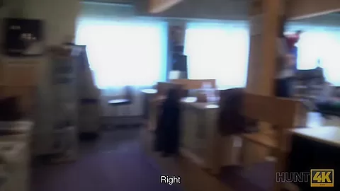HUNT4K. Cuckold allows guy please his cute GF right in bowling club
