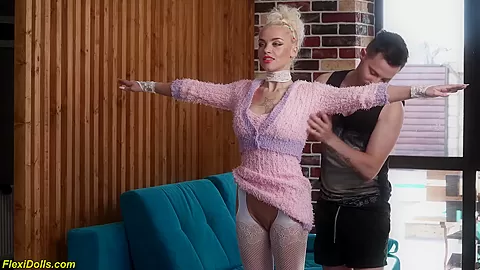 real skinny doll ass fucked